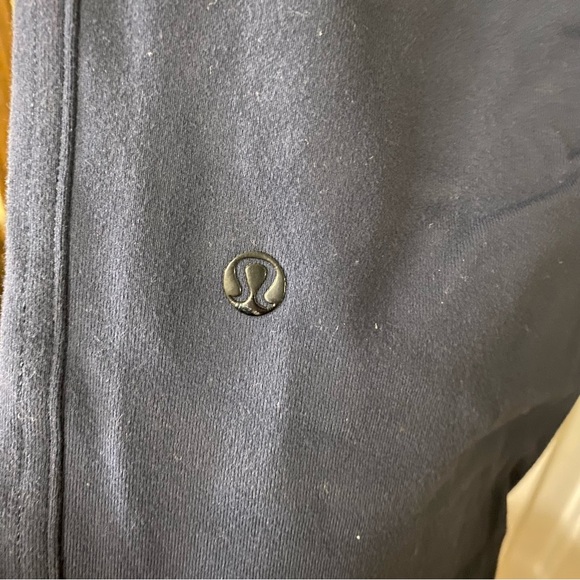 Lululemon Mens Large Sweatpants Blue Stretch Work Out Gym Pant Drawstring Waist - Picture 5 of 6